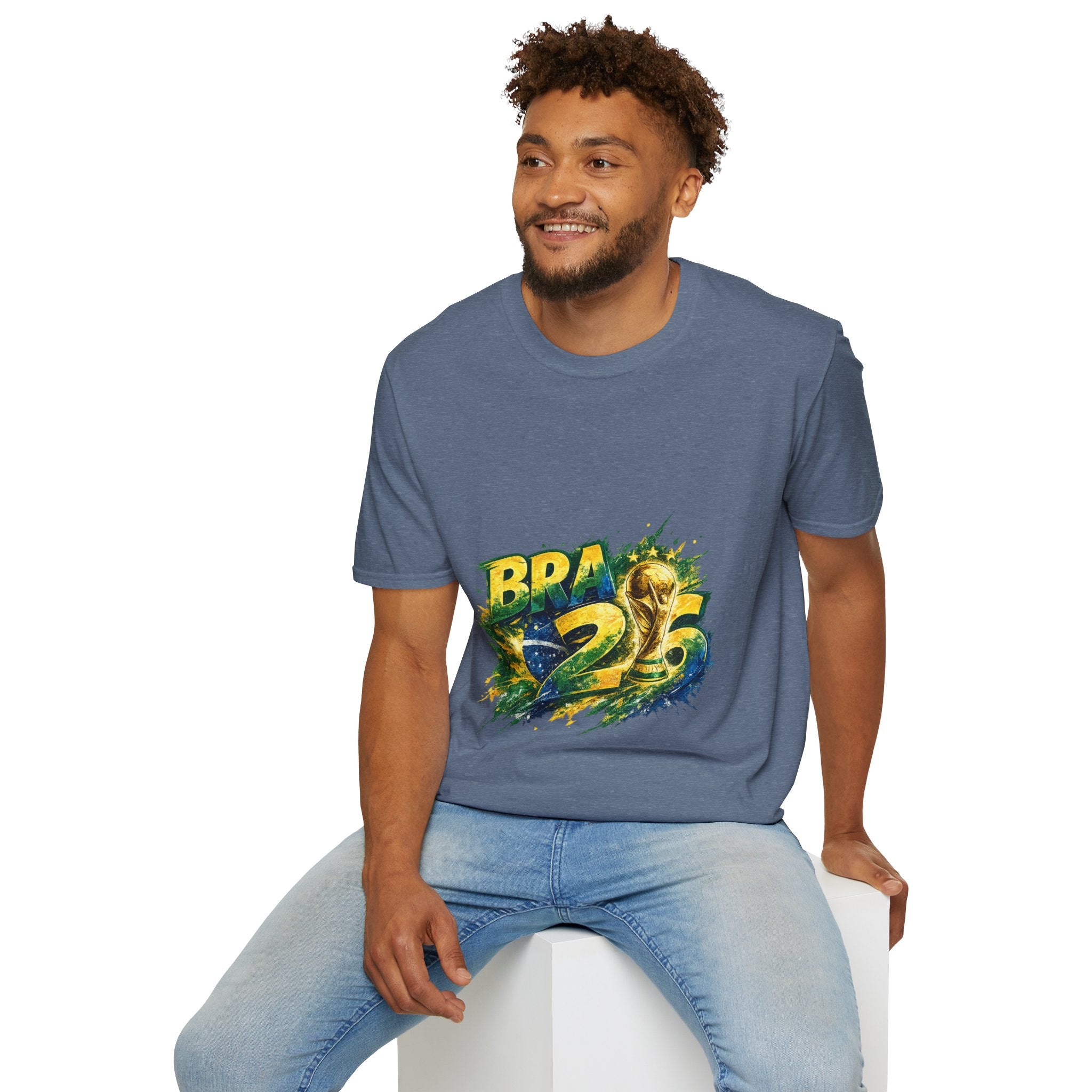 Brazil 25 T‑Shirt — Brazil Soccer World Cup Graphic Tee