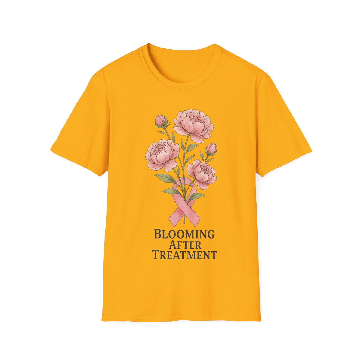 Blooming After Treatment Pink Wildflower T-Shirt, Breast Cancer Survivor Gift Tee - Trending Now - September 2026