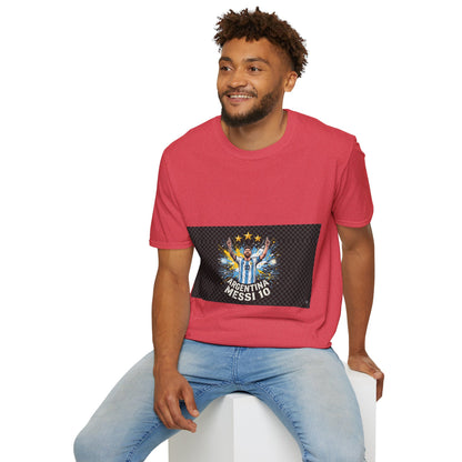 Argentina Messi  Soccer T‑Shirt — Argentina Messi 10 Fan Tee