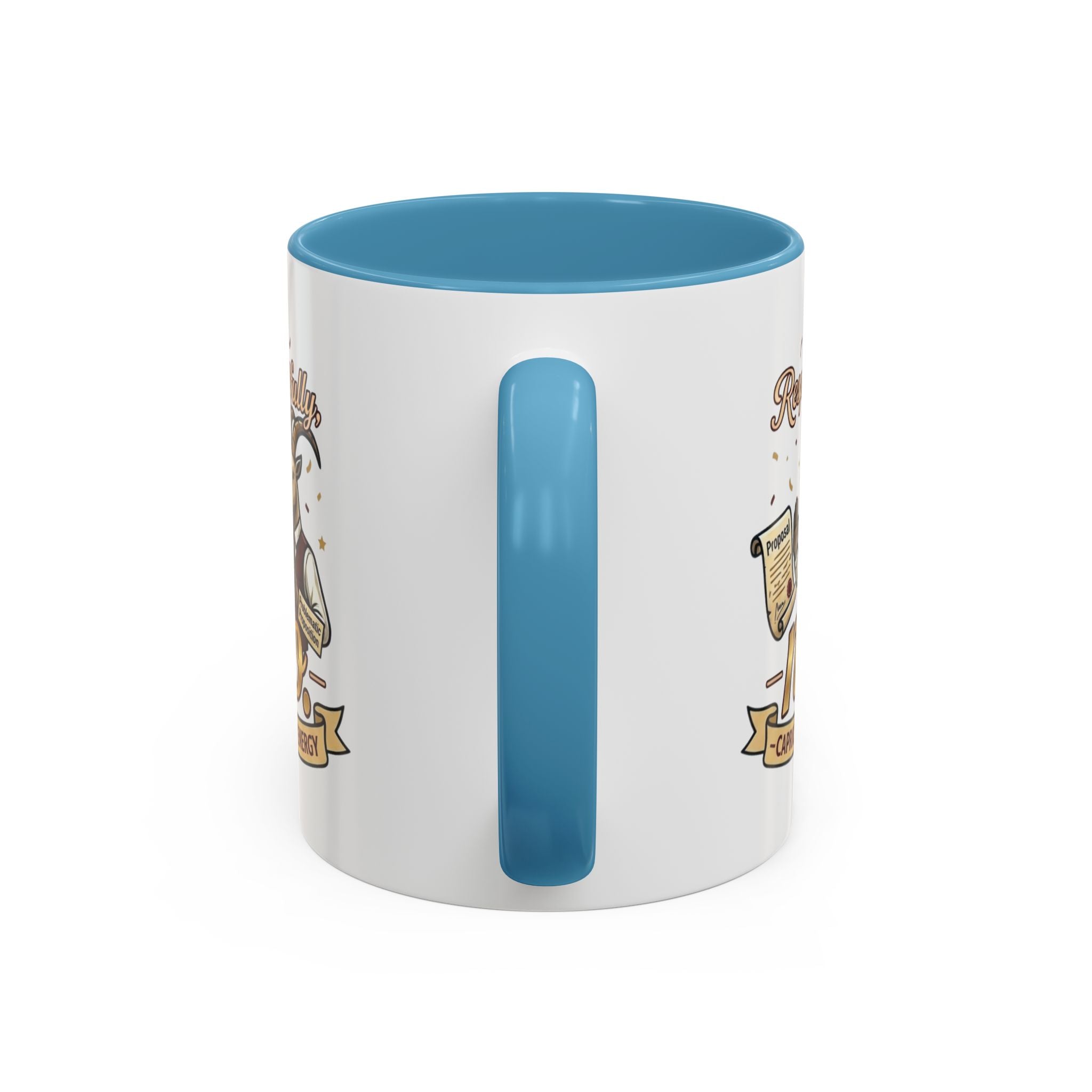 Respectfully No Capricorn Energy Coffee Mug — Zodiac Goat Astrology Gift (11/15oz)