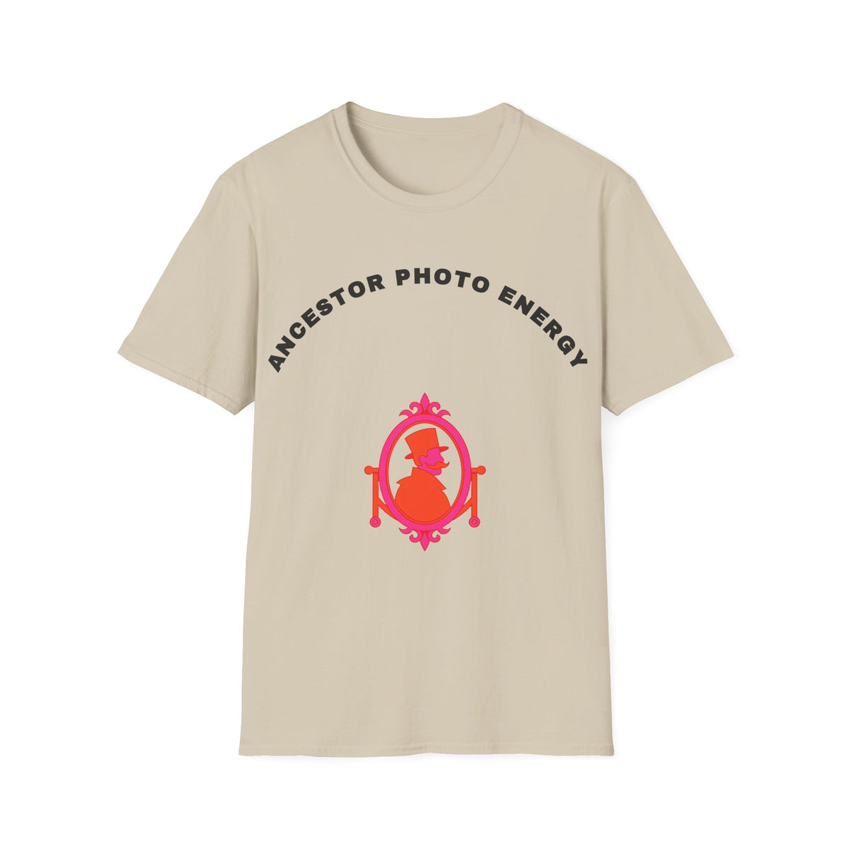 T-Shirt — 'Ancestor Photo Energy' Spiritual Retro Graphic Tee - Trending Now - September 2026