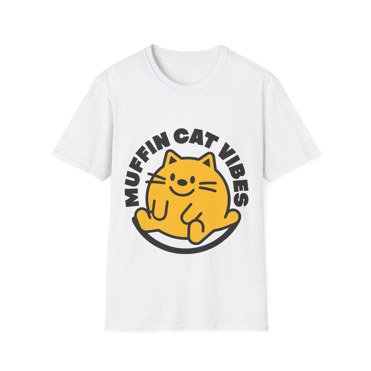 Muffin Cat Vibes Retro Cute Kitten Graphic T-Shirt - Trending Now - September 2026