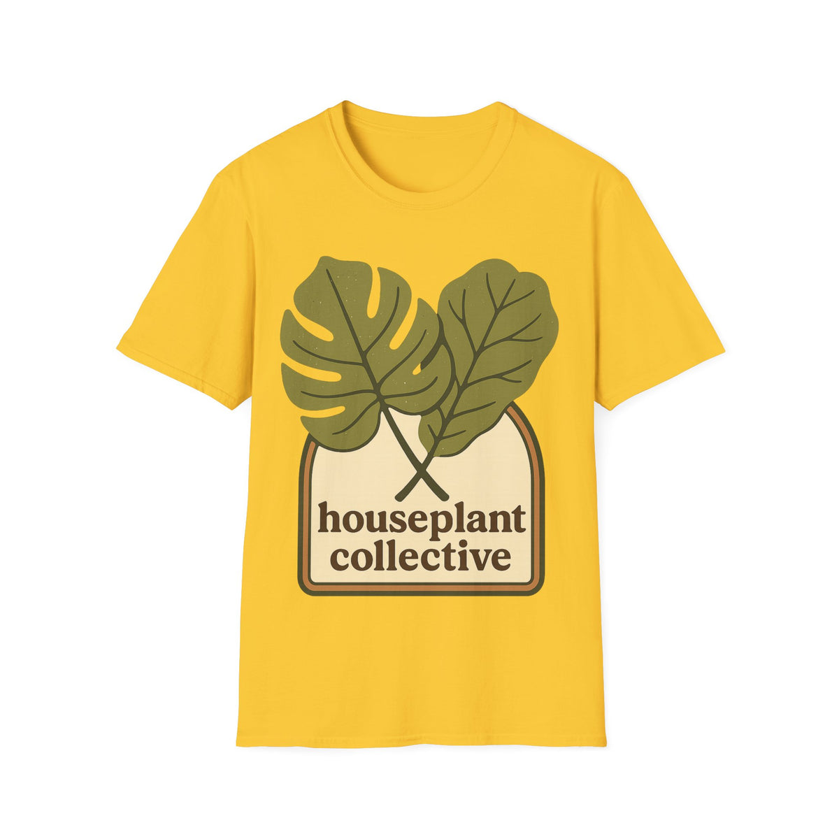 Houseplant Collective T-Shirt — Green Monstera Leaf Plant Lover Tee - Trending Now - September 2026