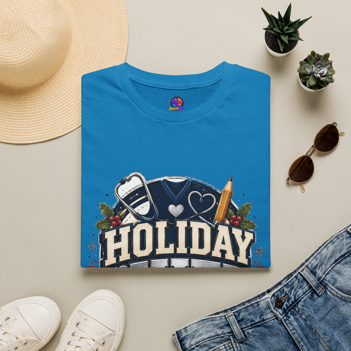 Holiday Shift Survivor T-Shirt — Nurse & Healthcare Worker Gift