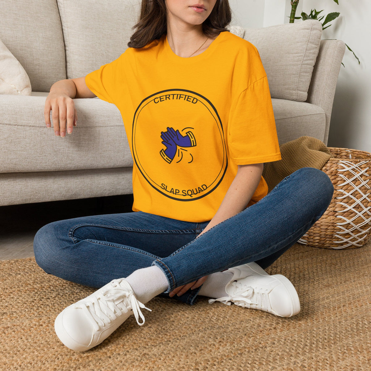 Certified Slap Squad T-Shirt — Funny Novelty Graphic Tee - Trending Now - August 2026