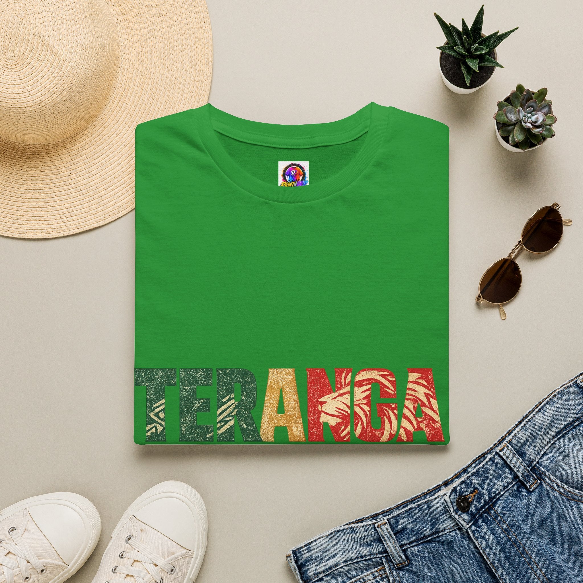 Senegal Teranga Pride T-Shirt — Senegalese Culture Floral Graphic Tee