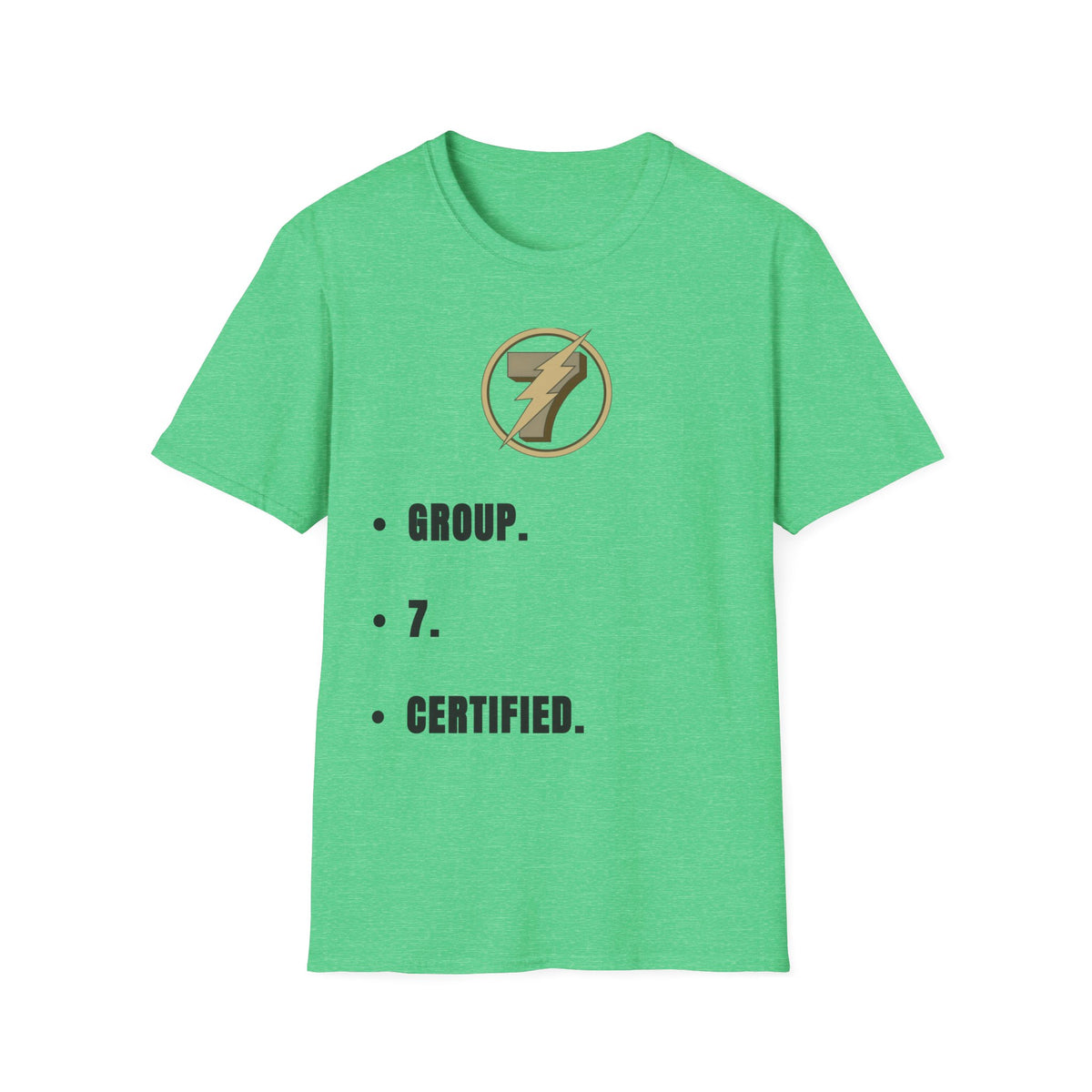 7th Group Certified T-Shirt — Military Unit Emblem Tee - Trending Now - September 2026