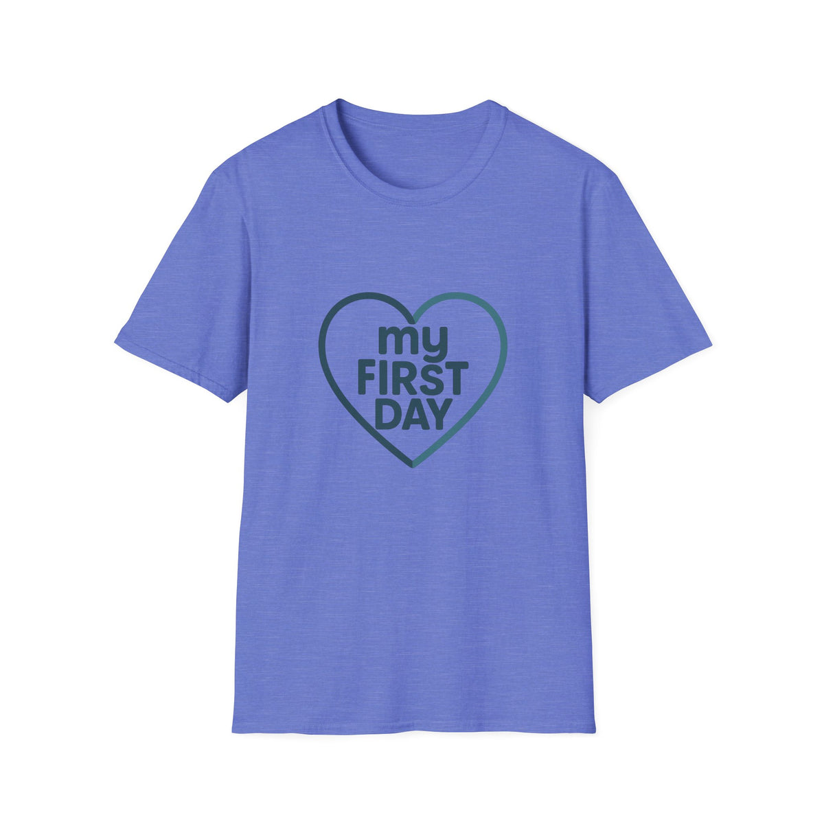 T-Shirt — Minimal Heart 'my first day' Graphic Tee, New Mom Gift - Trending Now - August 2026