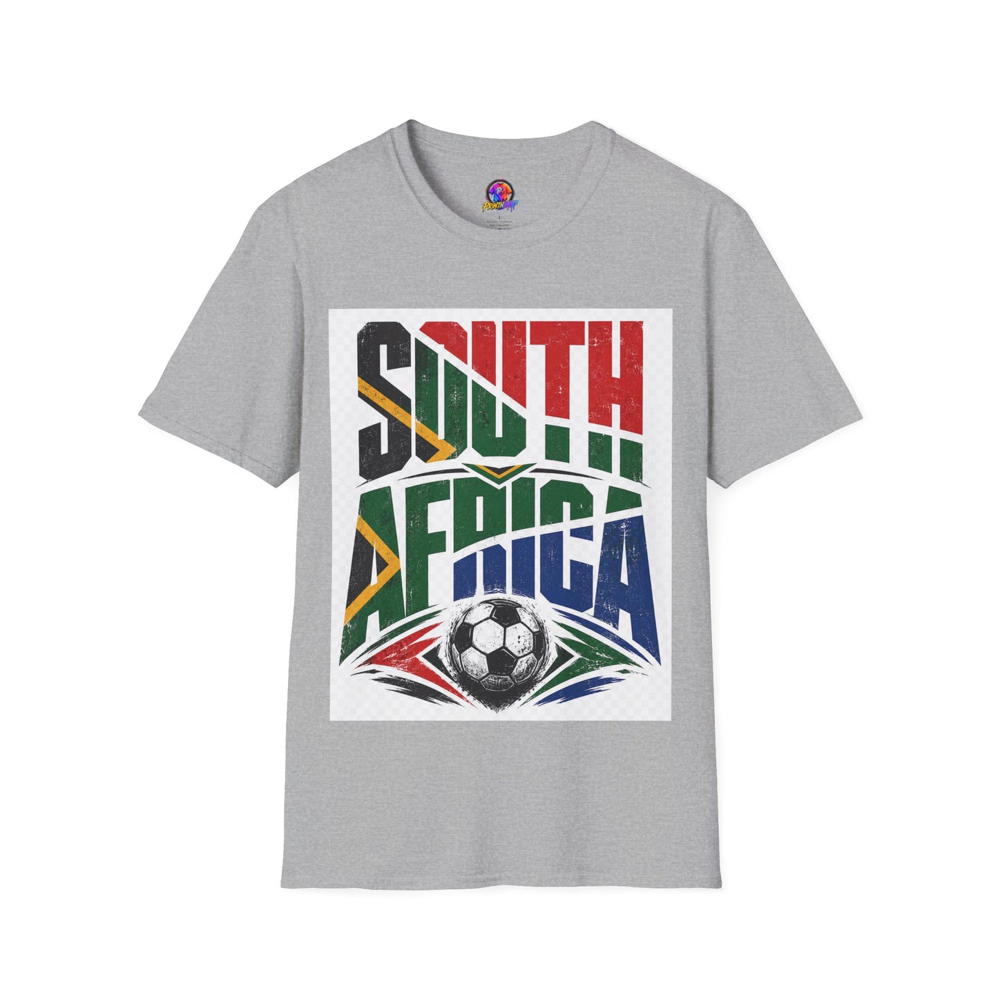 South Africa Soccer T-Shirt — Vintage Flag Football Fan Tee