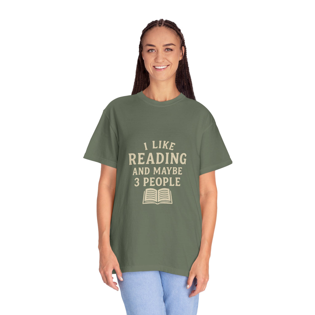 Reading Lover T-Shirt — "I Like Reading and Maybe 3 People" Book Lover Tee - Trending Now - October 2026