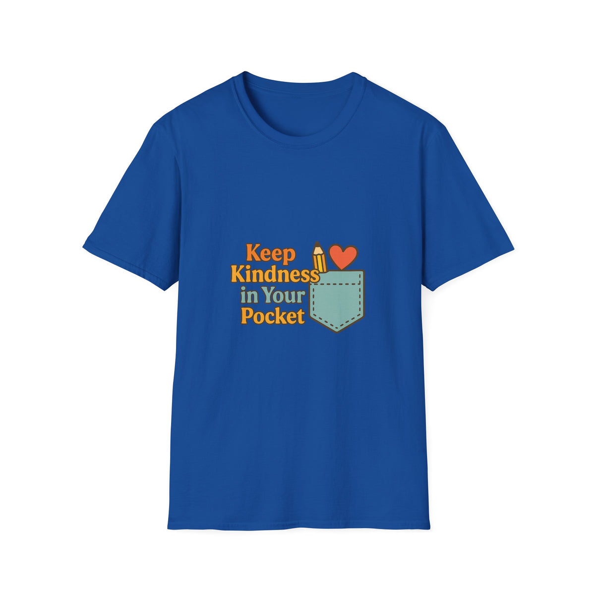 Pocket Positivity T-Shirt — "Keep Kindness In Your Pocket" Cute Heart Pocket Graphic - Trending Now - October 2026