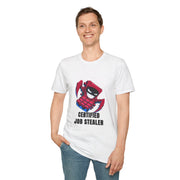 Certified Job Stealer T-Shirt — Funny Cartoon Ninja Heist Tee - Trending Now - August 2026