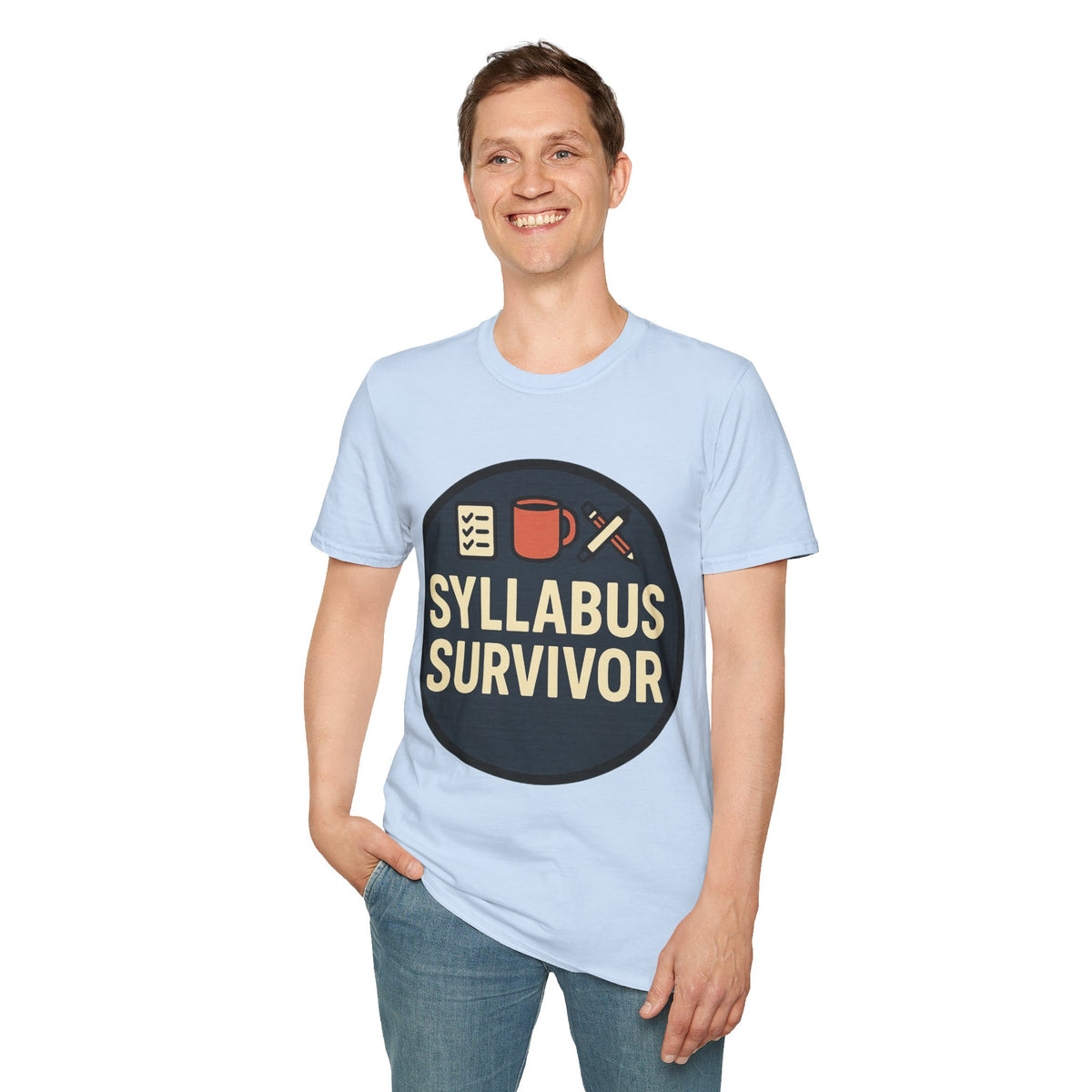 Syllabus Survivor T-Shirt — Funny Teacher/Student Back-to-School Tee - Trending Now - August 2026