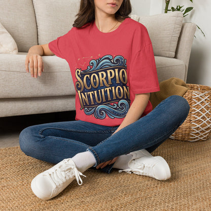 Scorpio Intuition T-Shirt — Zodiac Astrology Graphic Tee