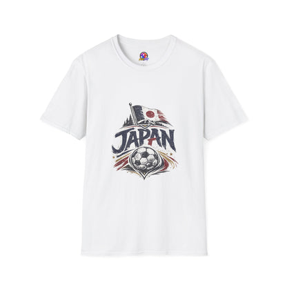 Japan Soccer T-Shirt – Vintage Flag & Crest Football Tee