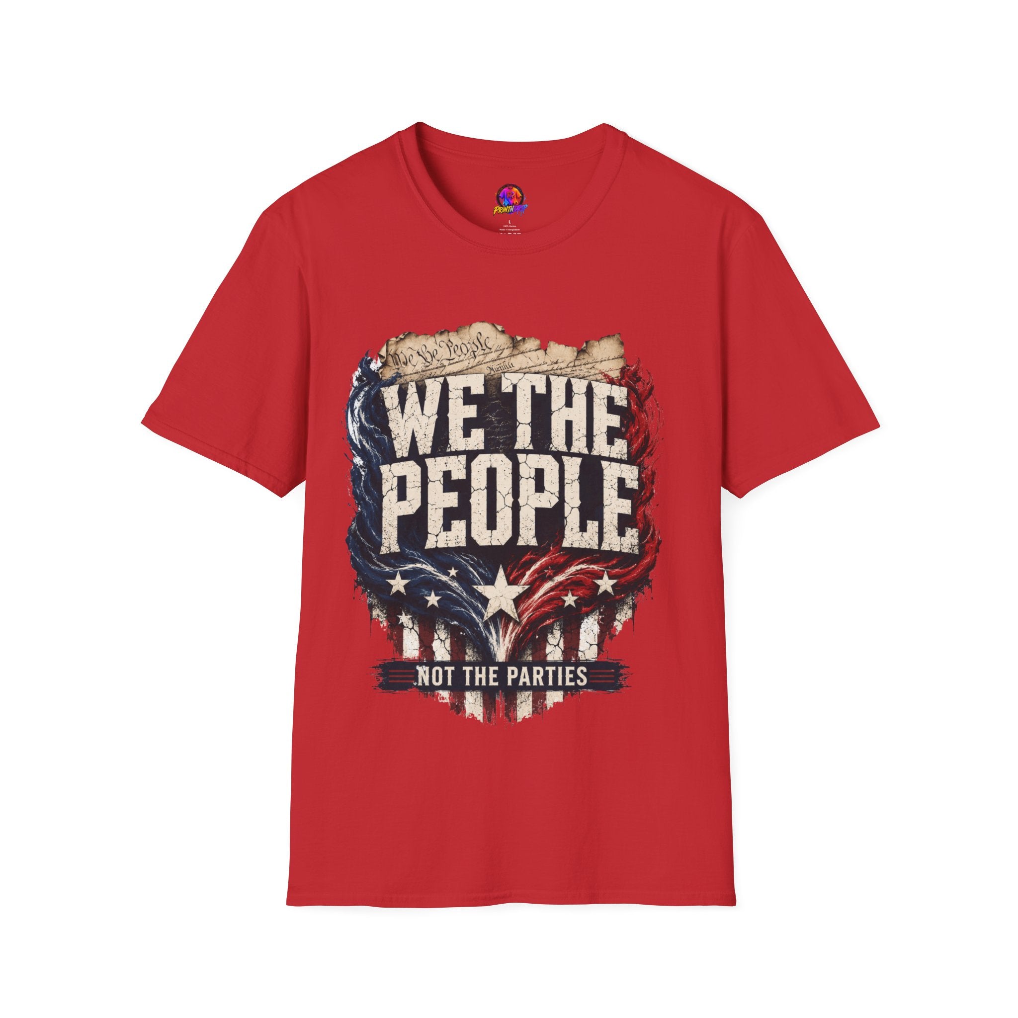 We The People T‑Shirt — Patriotic Americana Tee with ‘We The People’ Design