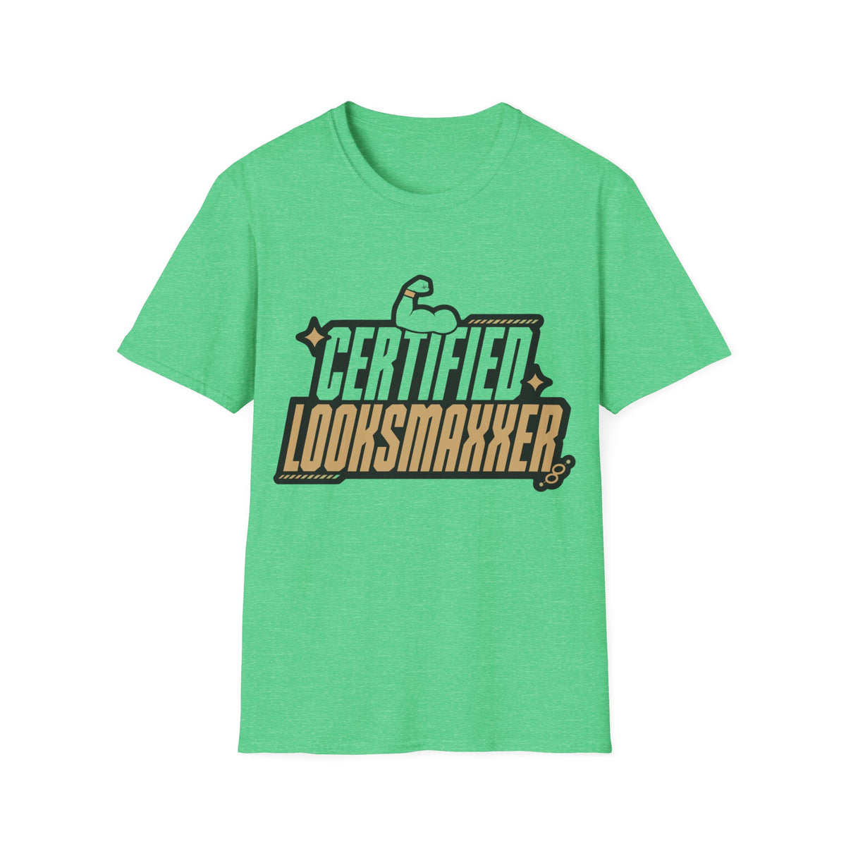 Certified Looksmaxxer T-Shirt — Funny Fitness & Glow-Up Tee - Trending Now - August 2026