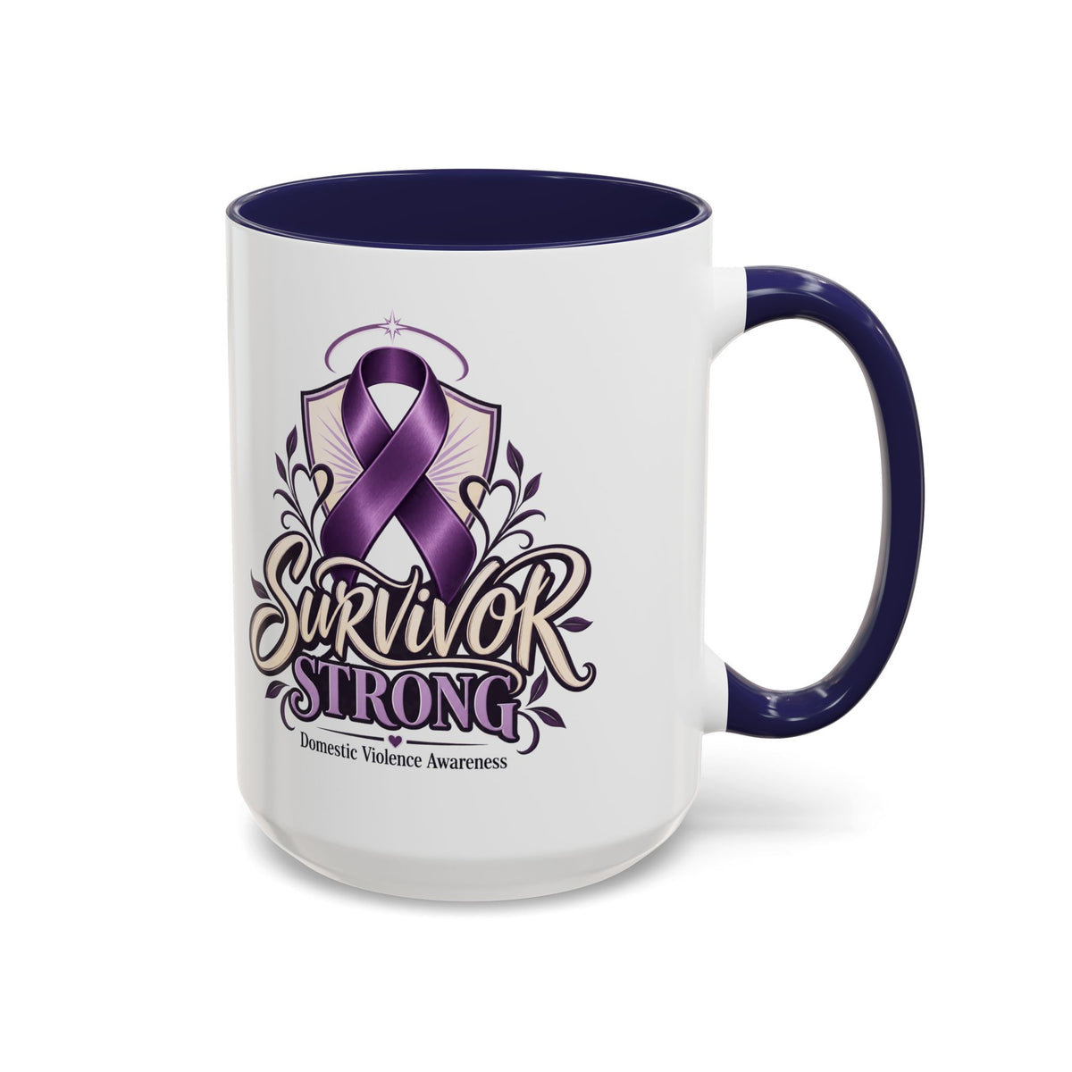 Domestic Violence Awareness Survivor Strong Coffee Mug
