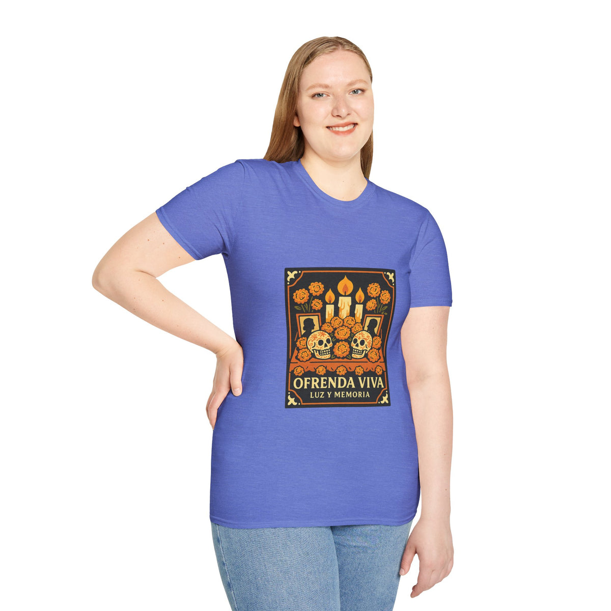 Day of the Dead T-Shirt — 'Ofrenda Viva' Calavera Altar Design - Trending Now - October 2026