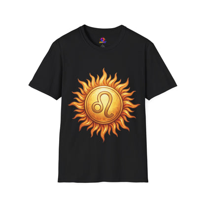 Leo Sun T‑Shirt — Zodiac Sunburst Graphic Tee