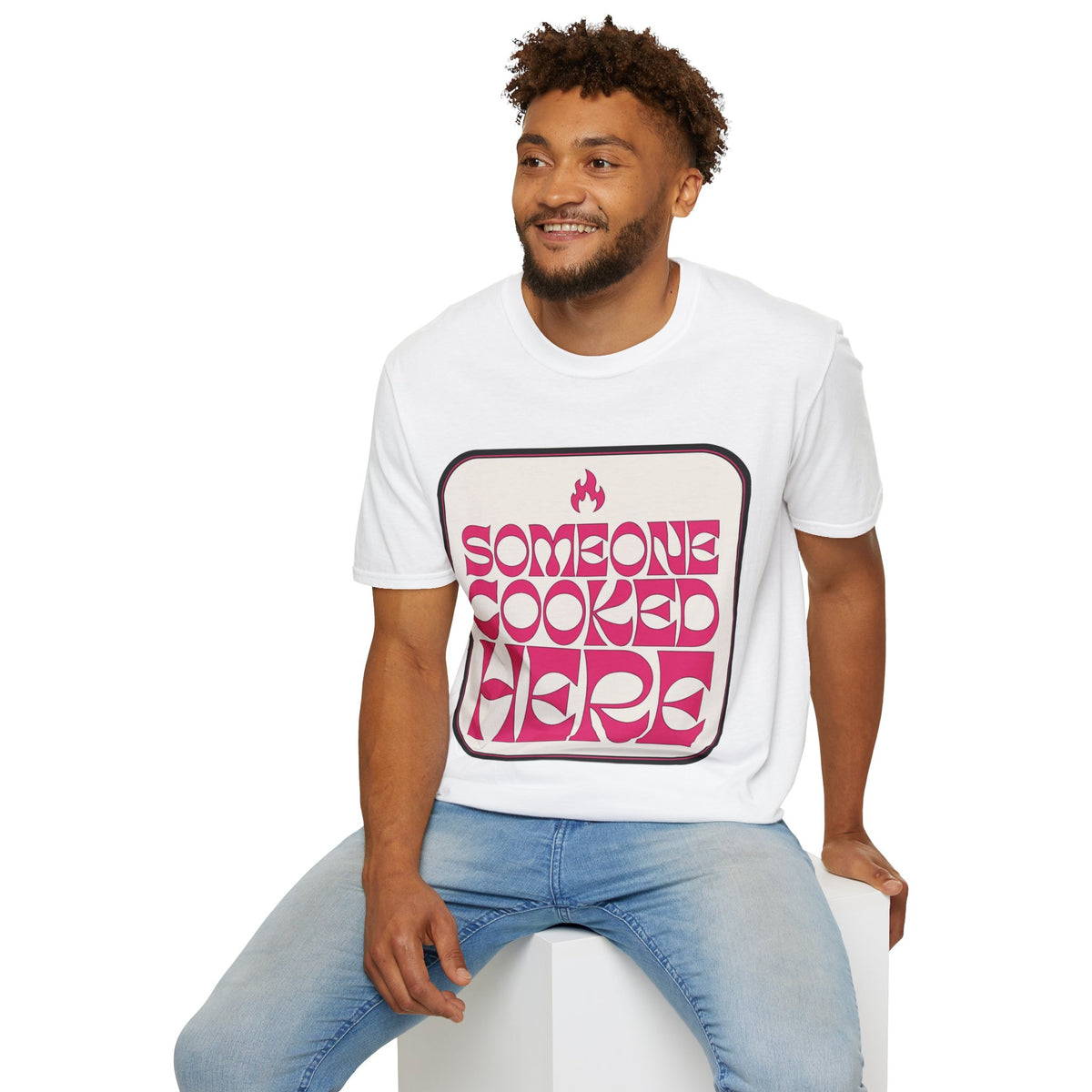 Someone Cooked Here T-Shirt — Retro Kitchen Cooking Shirt - Trending Now - August 2026