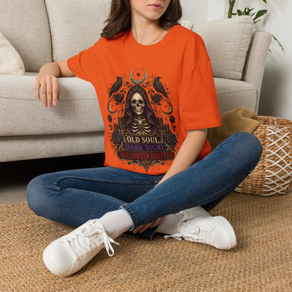 Halloween Old Soul Unisex Softstyle T-Shirt