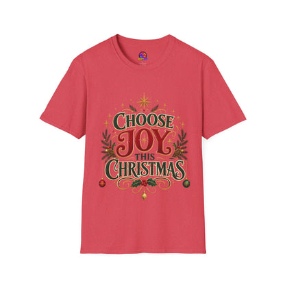Choose Joy This Christmas T-Shirt — Festive Holiday Graphic Tee