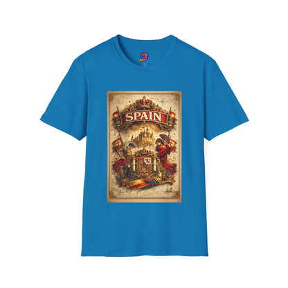 Spain Vintage Travel Graphic T‑Shirt — Retro Spanish Landmark Tee