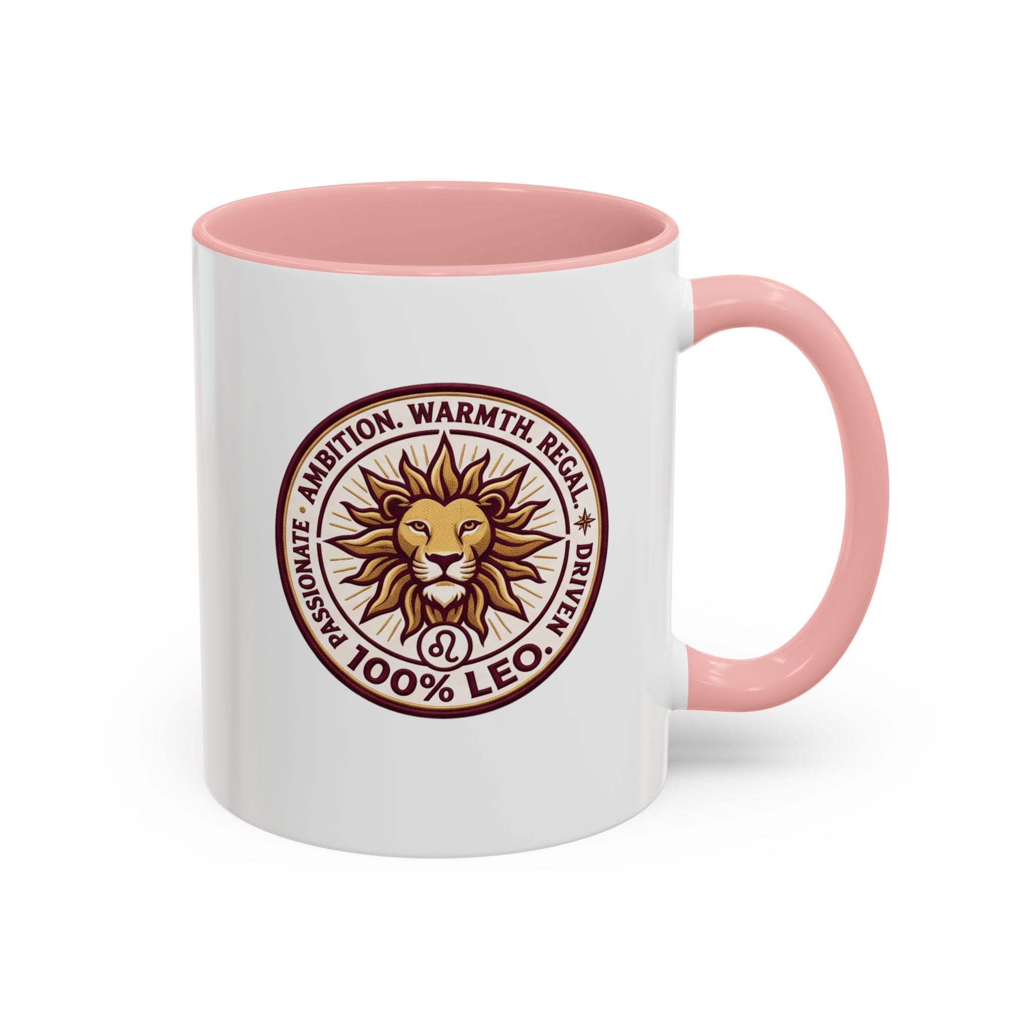 Leo Zodiac Coffee Mug — 100% Leo Lion Horoscope Gift