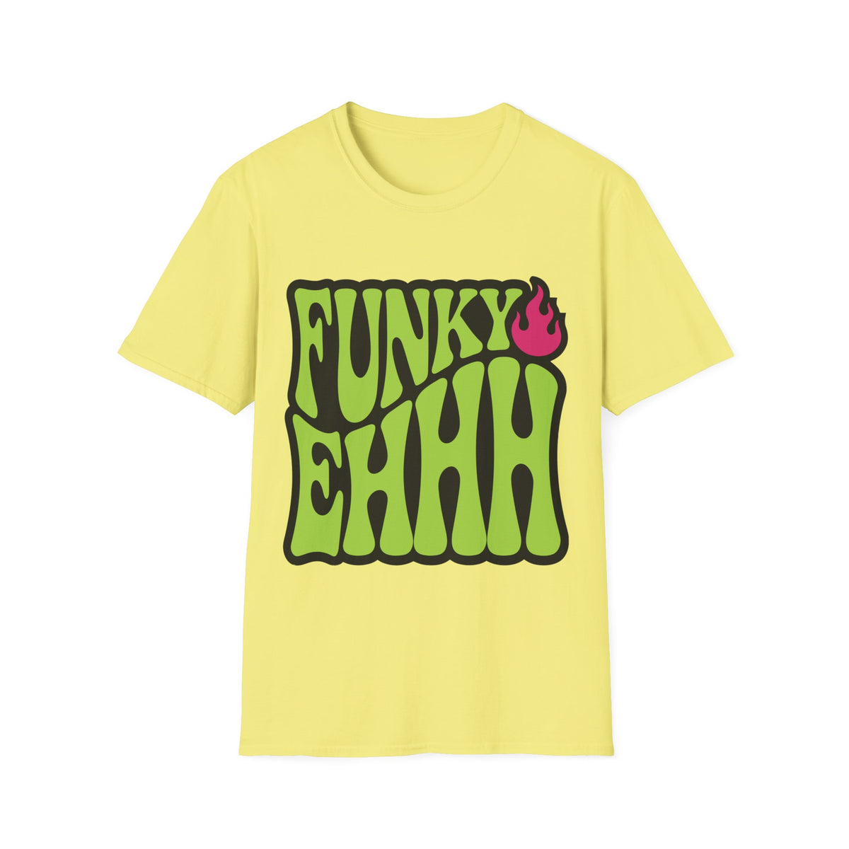 Funky Chili T-Shirt — Retro Psychedelic Green Flame Graphic Tee - Trending Now - August 2026