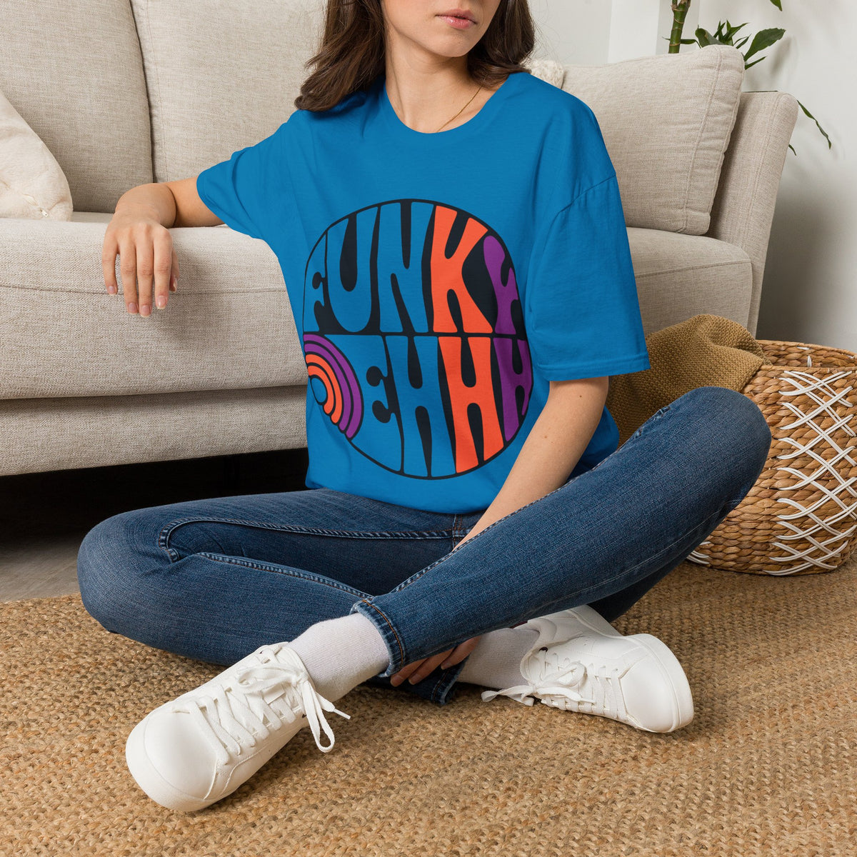Funk Vibes Graphic T-Shirt — Retro 70s Circle Design - Trending Now - August 2026