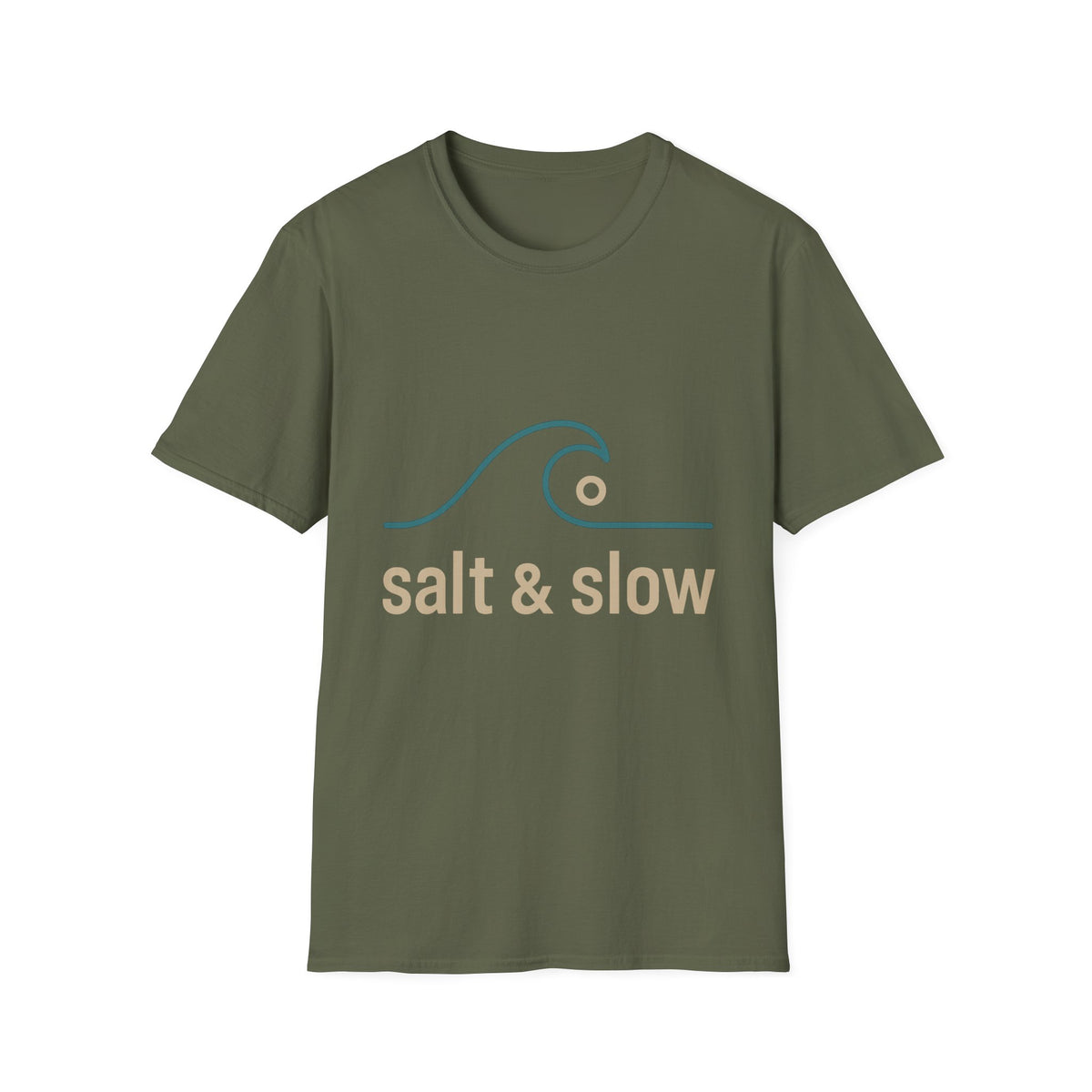 Salt & Slow Wave T‑Shirt — Minimal Beach Vibes Graphic Tee - Trending Now - September 2026