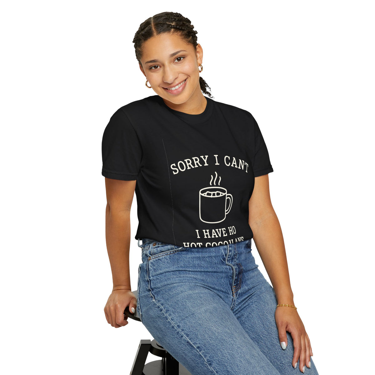 Hot Cocoa Plans T-Shirt — "Sorry I Can’t, I Have Hot Cocoa Plans" Cozy Graphic Tee - Trending Now - October 2026