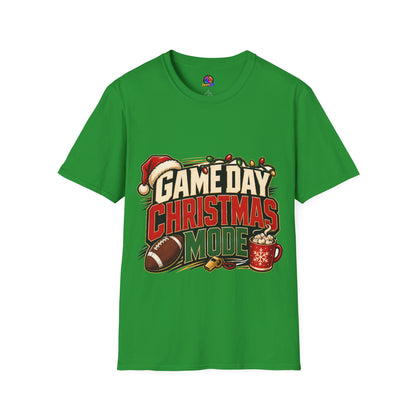 Game Day Christmas T-Shirt — Football Holiday Mode Tee