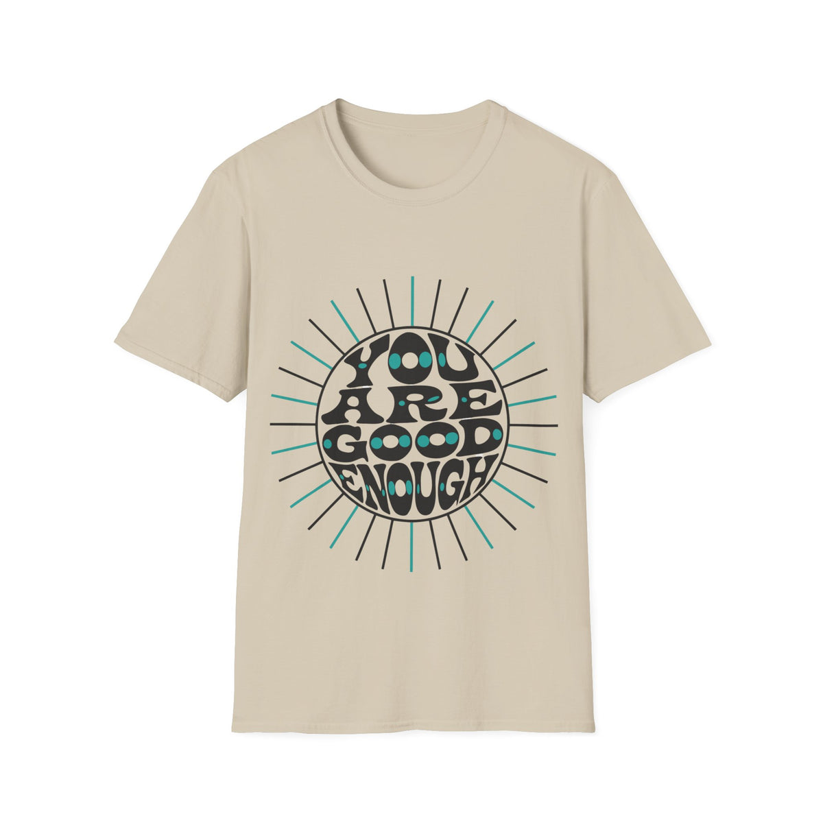 T-Shirt — "You Are Good Enough" Retro Positive Graphic Tee - Trending Now - September 2026