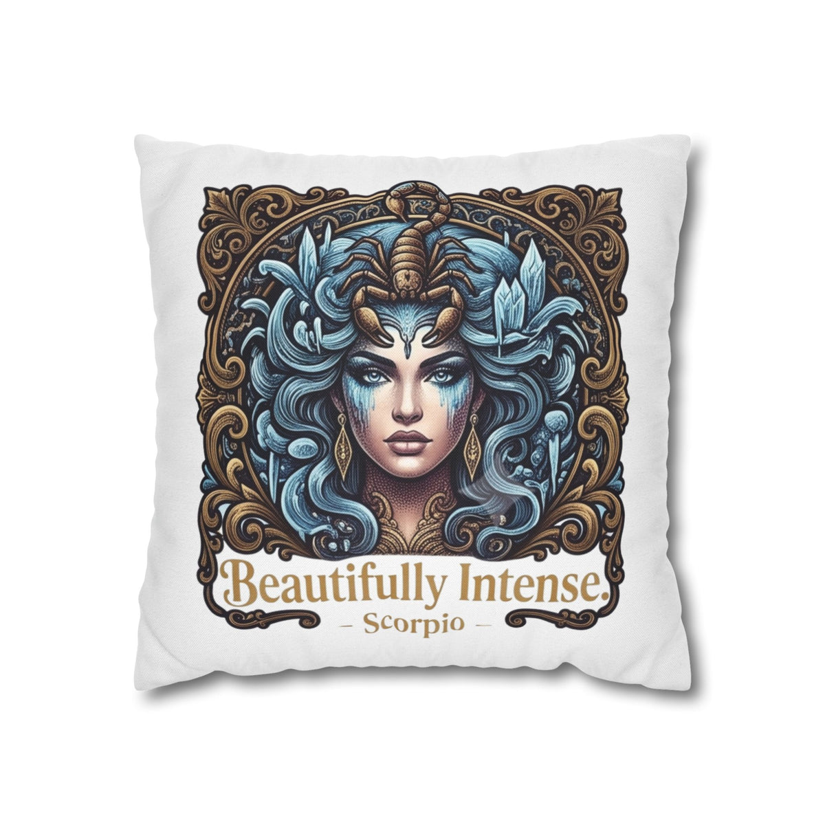 Scorpio 'Beautifully Intense' Decorative Pillowcase