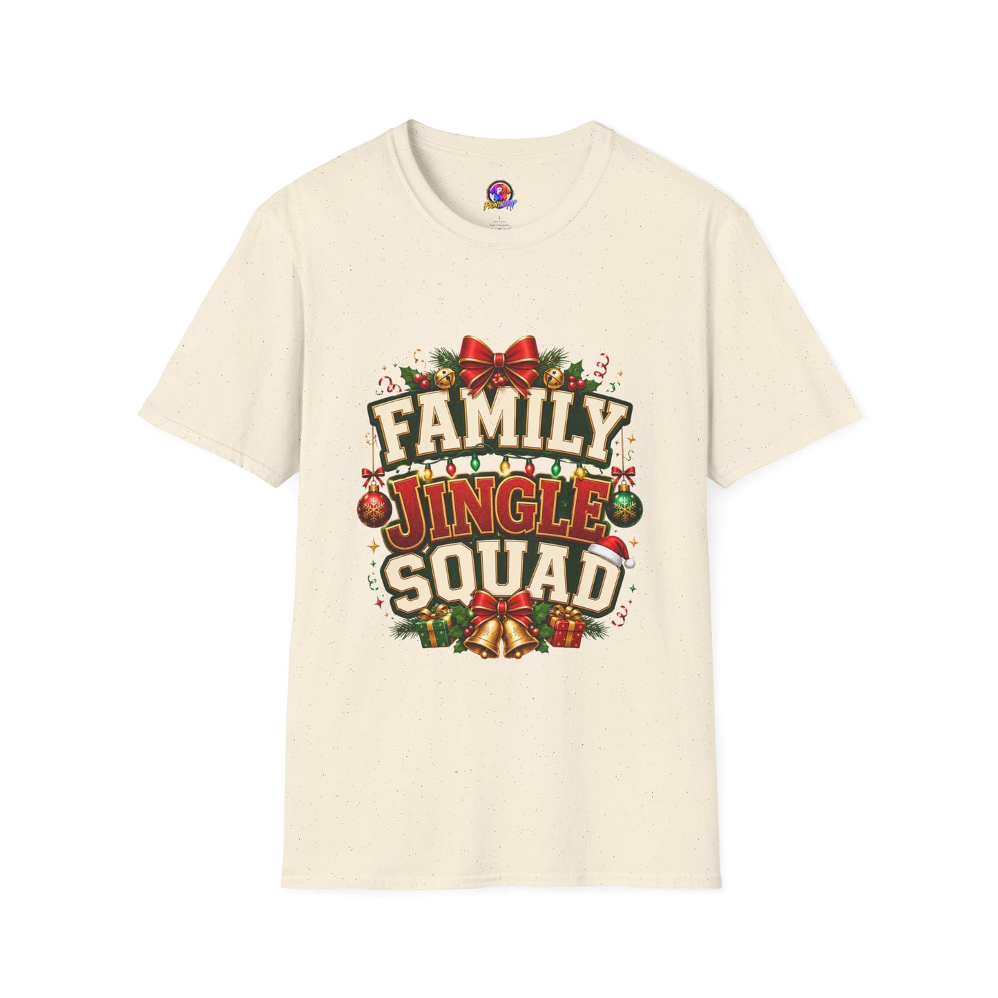 Family Jingle Squad Christmas T-Shirt — Festive Holiday Tee