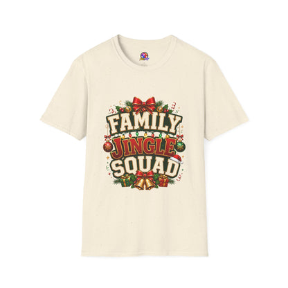 Family Jingle Squad Christmas T-Shirt — Festive Holiday Tee
