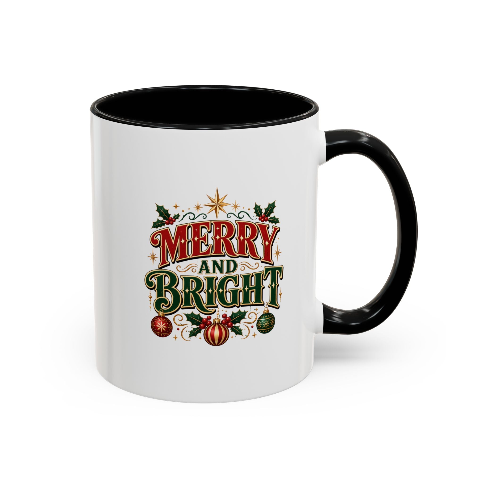 Accent Coffee Mug Merry Bright