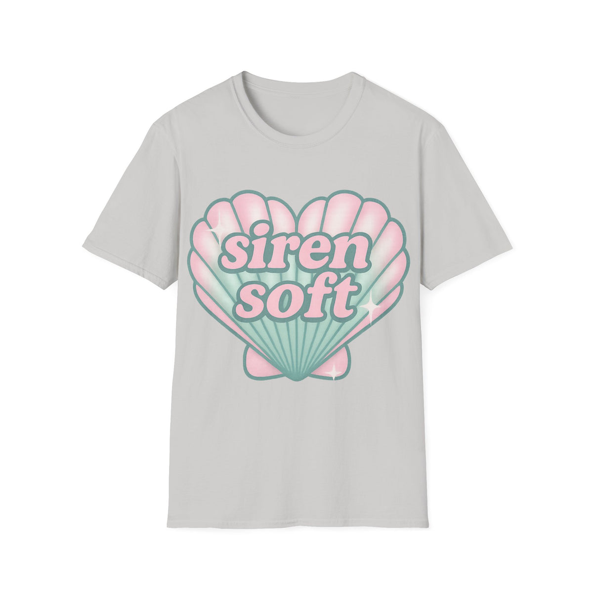 Siren Soft Shell Tee — Cute Pastel Shell Graphic T-Shirt - Trending Now - September 2026