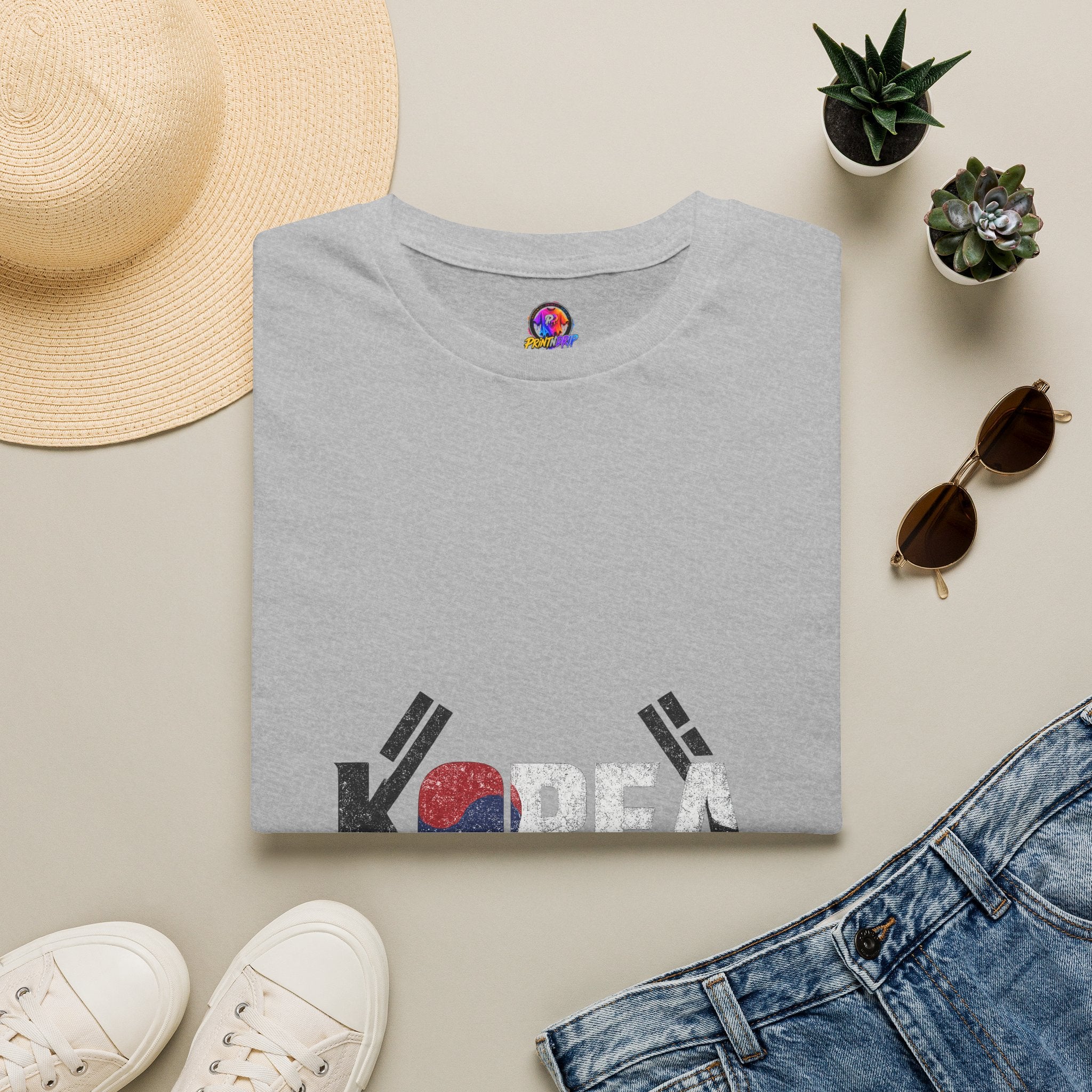 Korea Flag Graphic T-Shirt — Korean Pride Tee
