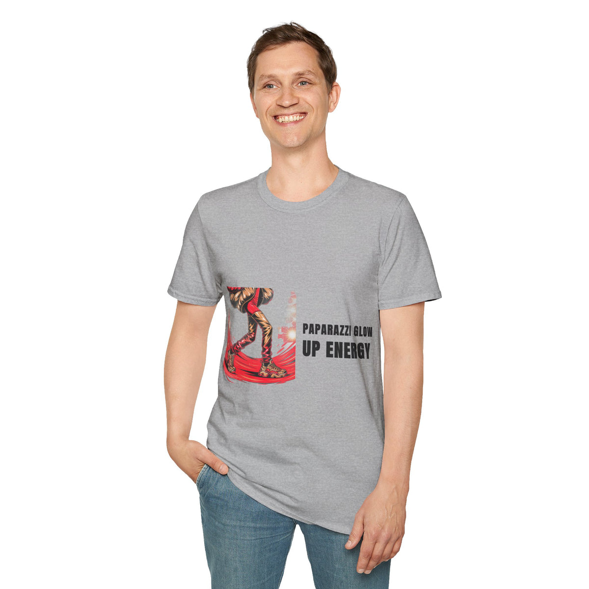 T-Shirt — "Paparazzi Glows Up Energy" Graphic Tee (Bold Pop Art Style) - Trending Now - September 2026