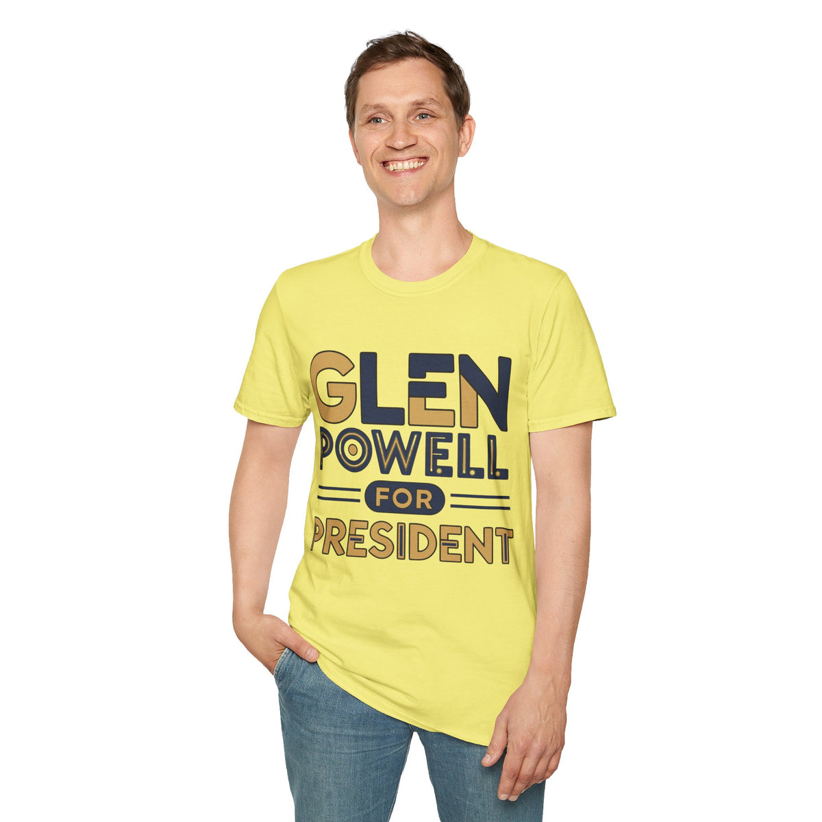Glen Powell for President T‑Shirt - Trending Now - August 2026
