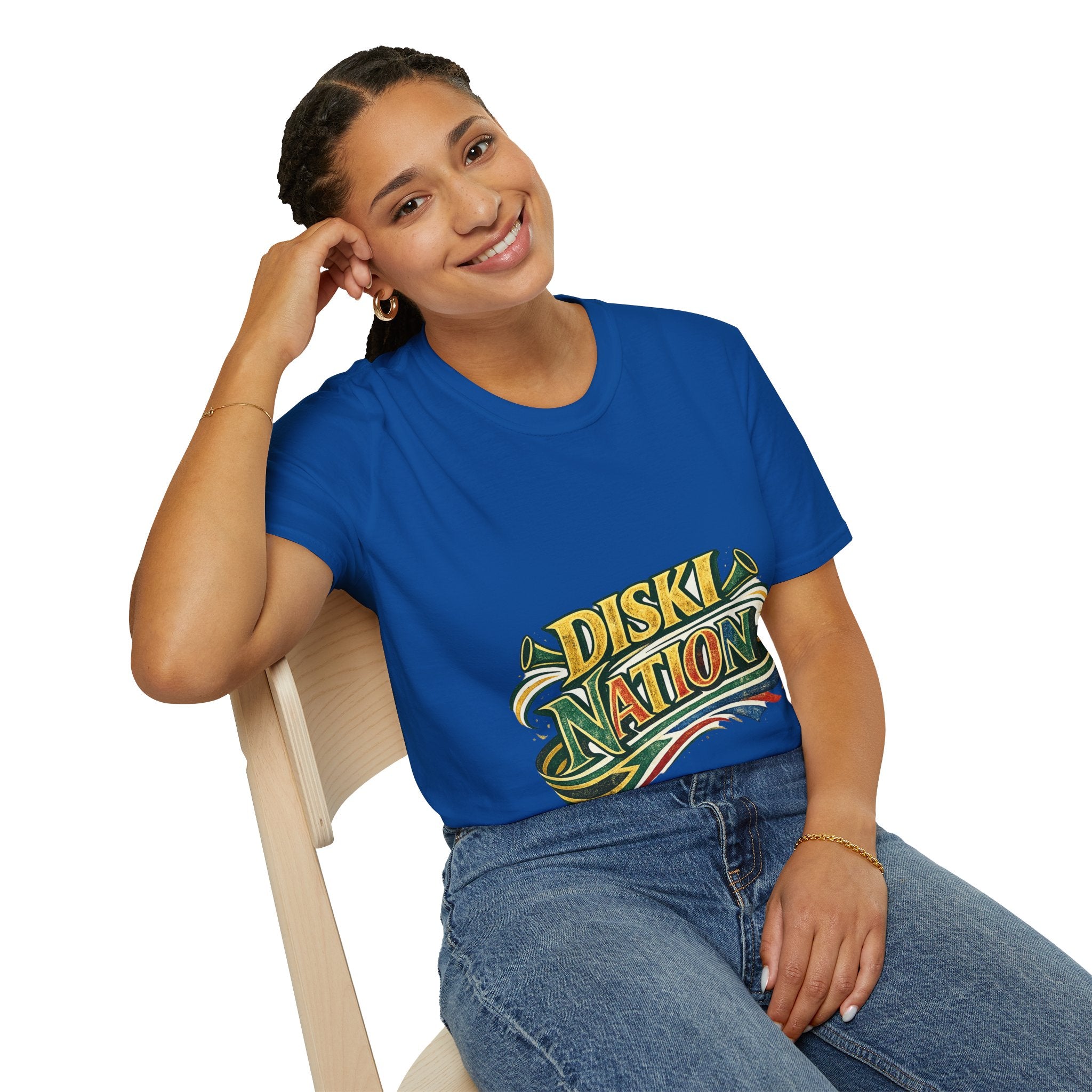 South Africa Diski Nation T-Shirt — Retro Reggae Graphic Tee