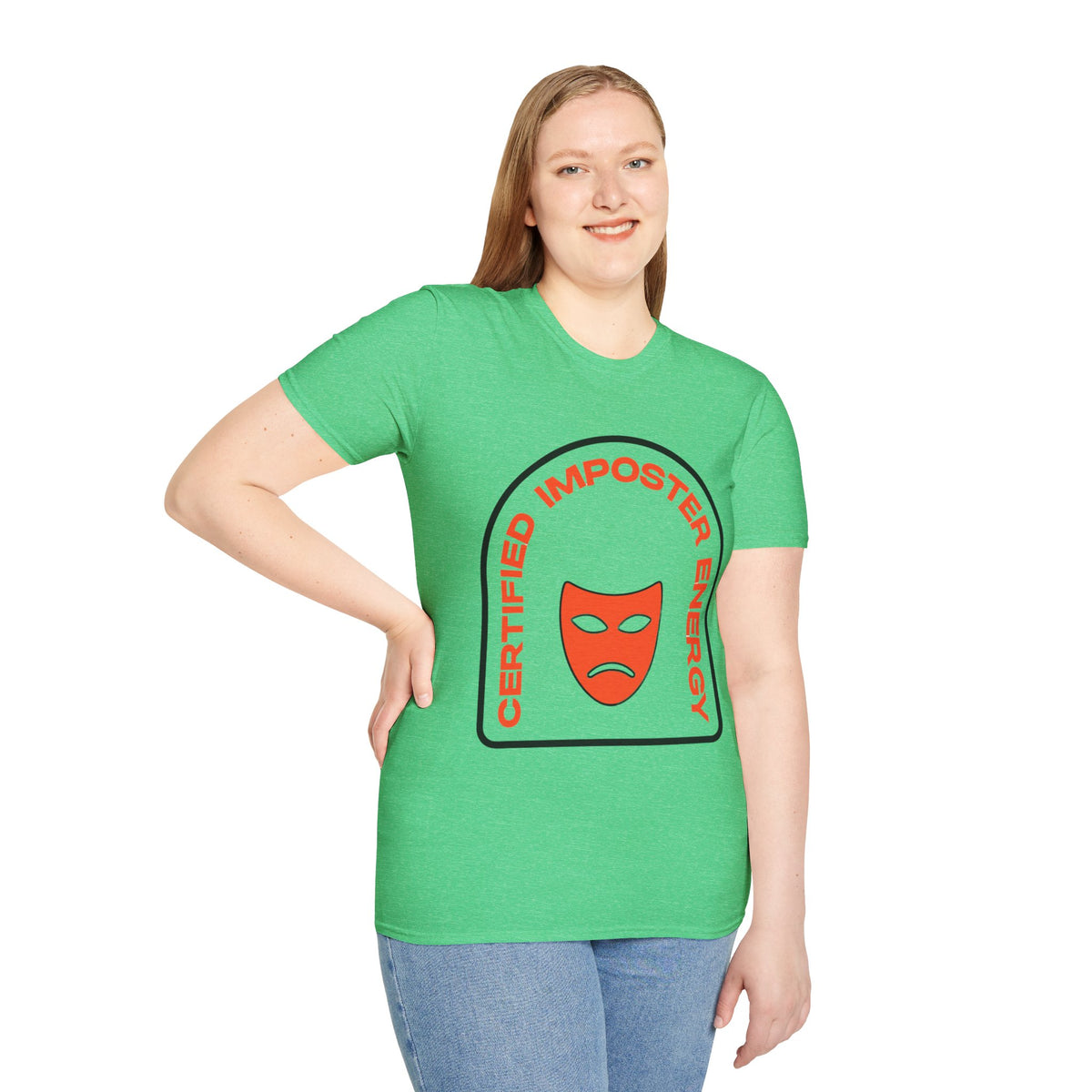 Certified Imposter Energy T-Shirt — Funny Sarcastic Graphic Tee - Trending Now - August 2026