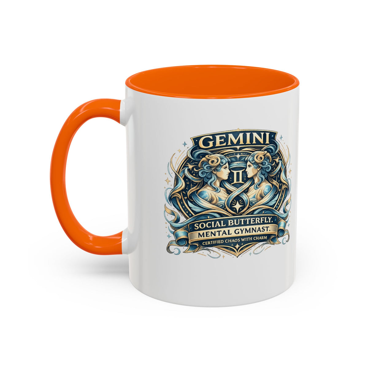 Zodiac  Gemini Accent Coffee Mug