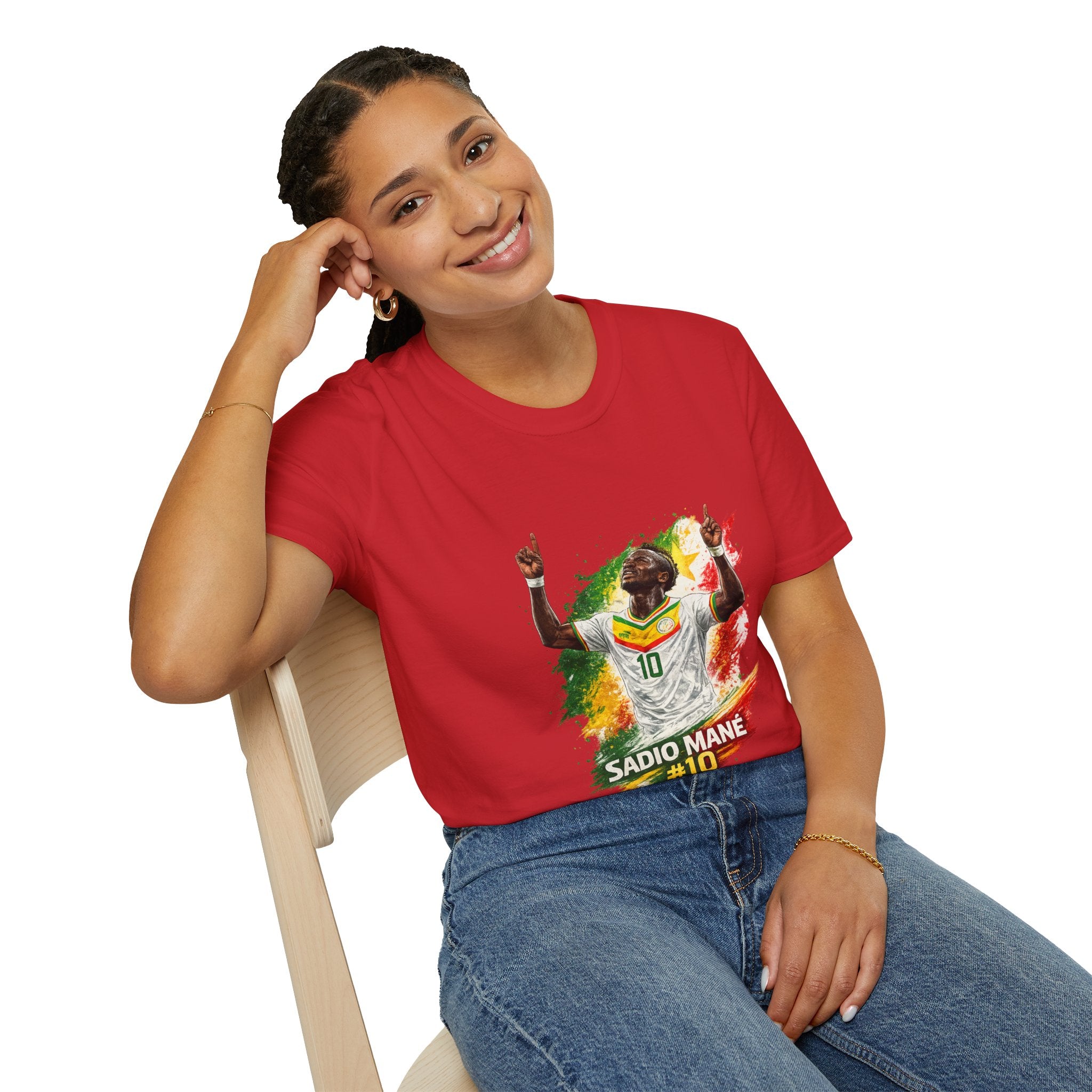 Senegal Sadio Mané Football Shirt – Tribute Soccer Tee