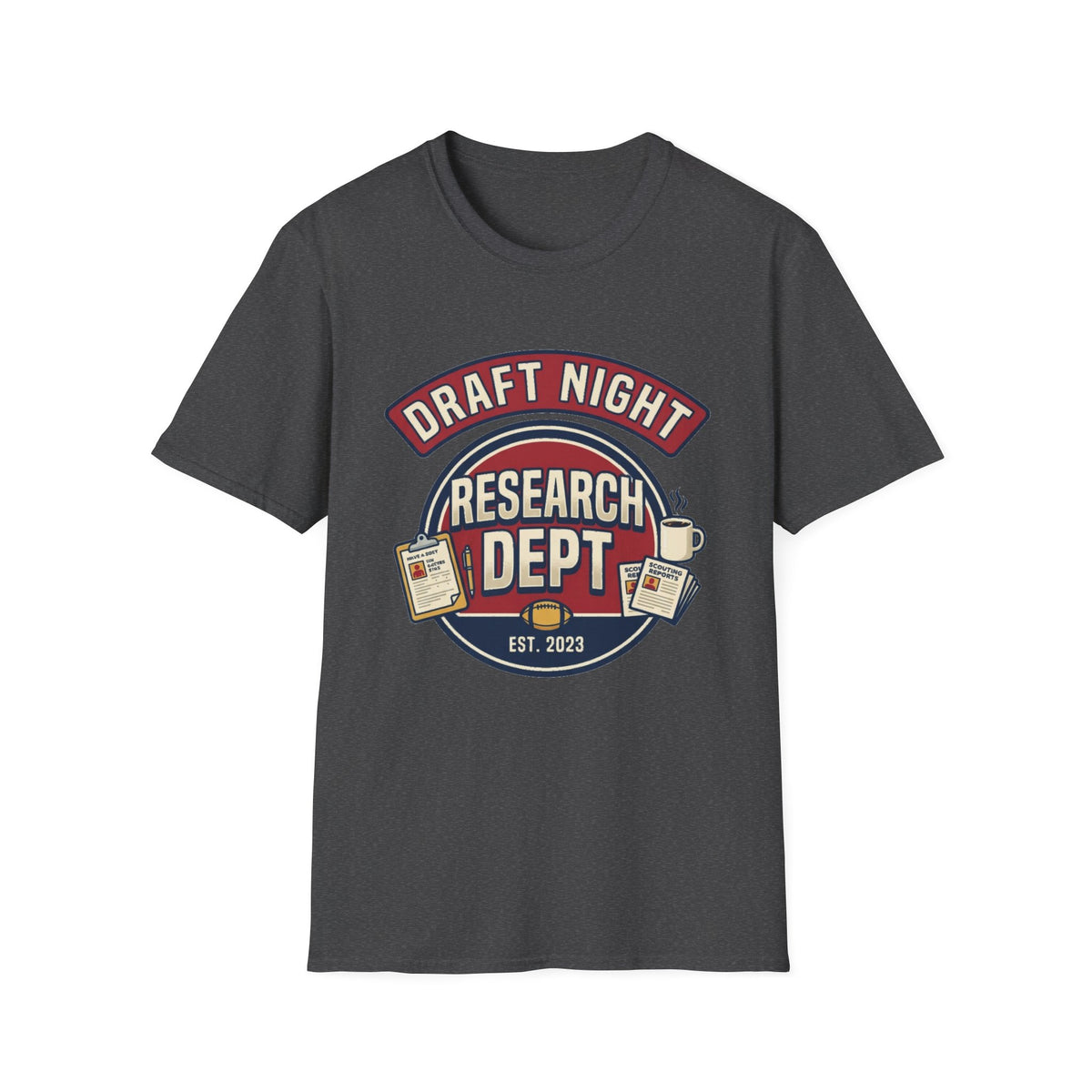 Draft Night Research Dept. T-Shirt – Sports Draft Party Tee - Trending Now - August 2026