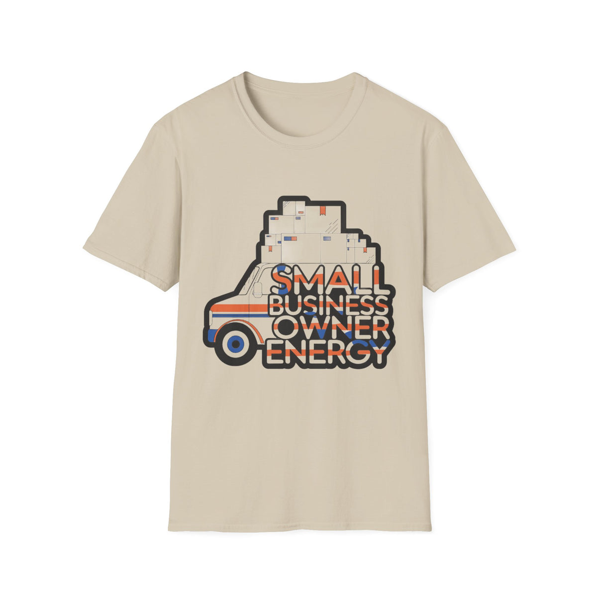 Small Business Owner Energy T-Shirt — Retro Delivery Truck Design - Trending Now - August 2026