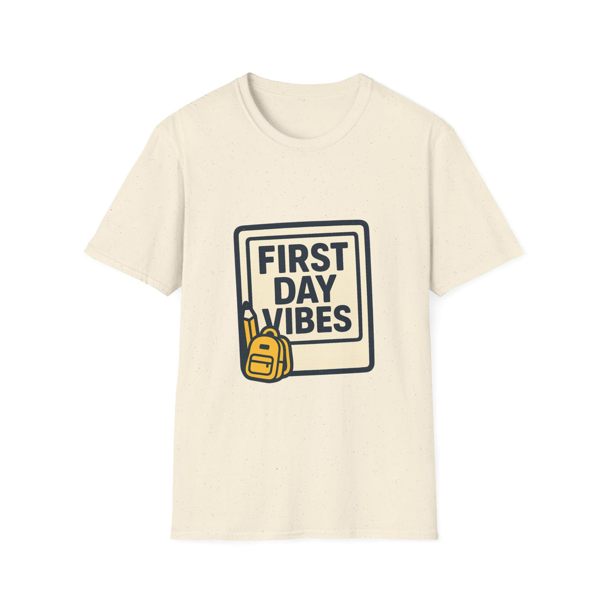 First Day Vibes T-Shirt — 'First Day' Retro Badge Tee - Trending Now - September 2026